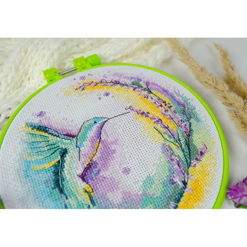 Cross Stitch Kit "Color whirlwind"