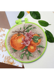 Cross Stitch Kit "Citrus notes"