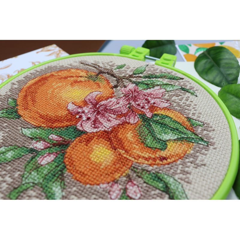 Cross Stitch Kit "Citrus notes"