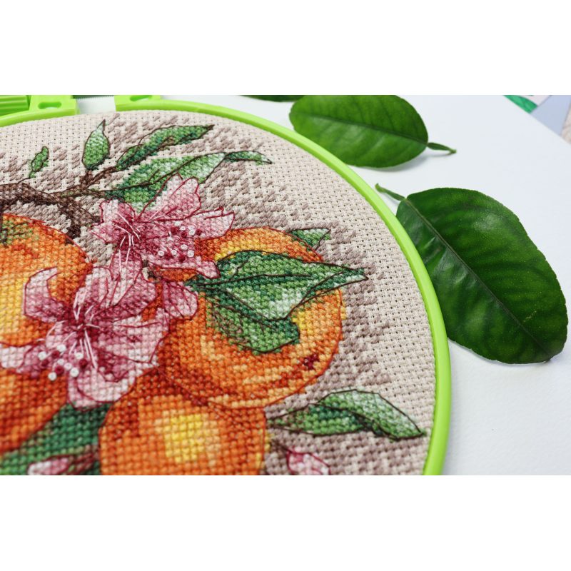 Cross Stitch Kit "Citrus notes"