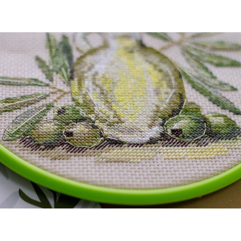Cross Stitch Kit "Olive aroma"