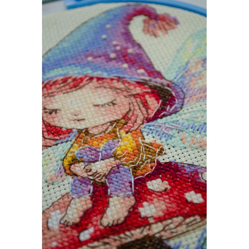 Cross Stitch Kit "Tiny Sorceress"