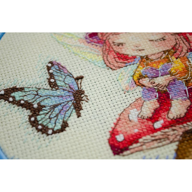Cross Stitch Kit "Tiny Sorceress"