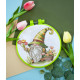 Cross Stitch Kit "Florist"