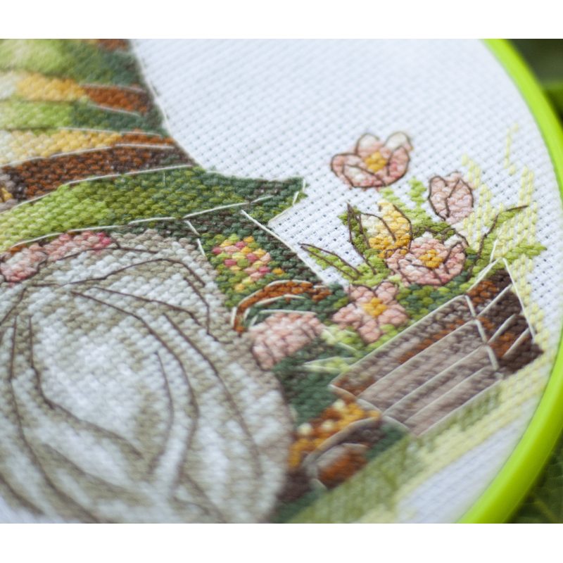 Cross Stitch Kit "Florist"