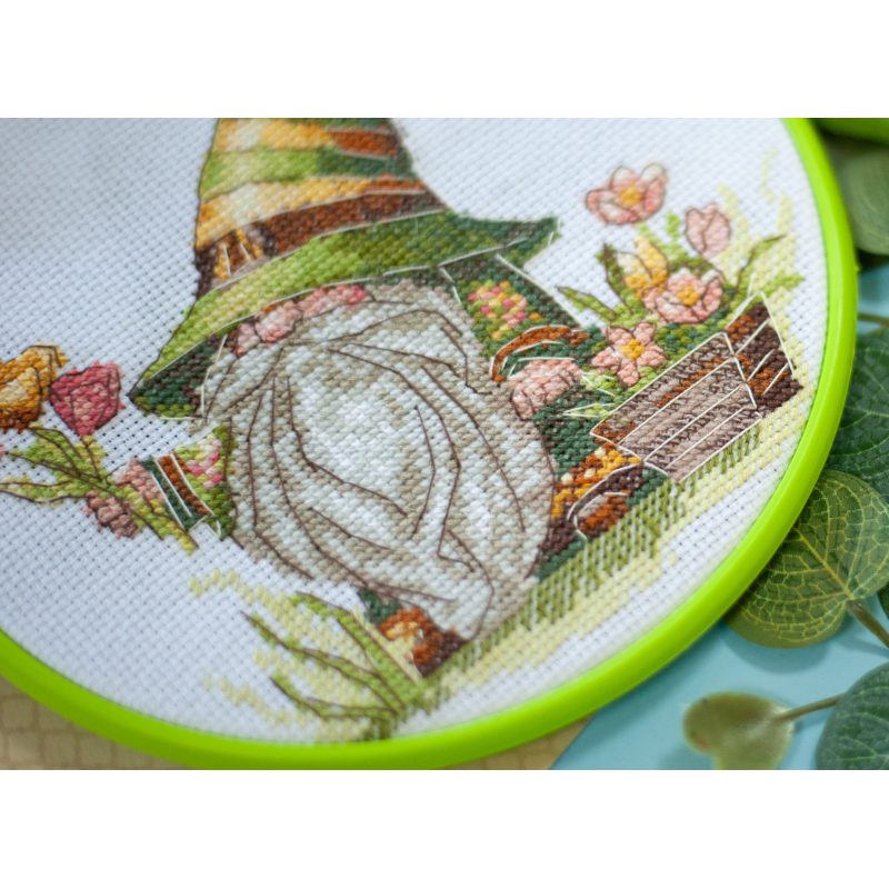 Cross Stitch Kit "Florist"