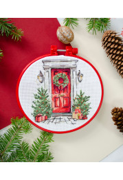 Cross Stitch Kit "Festive welcome"