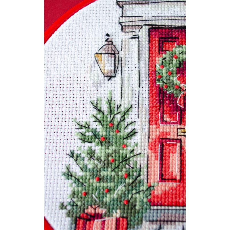 Cross Stitch Kit "Festive welcome"