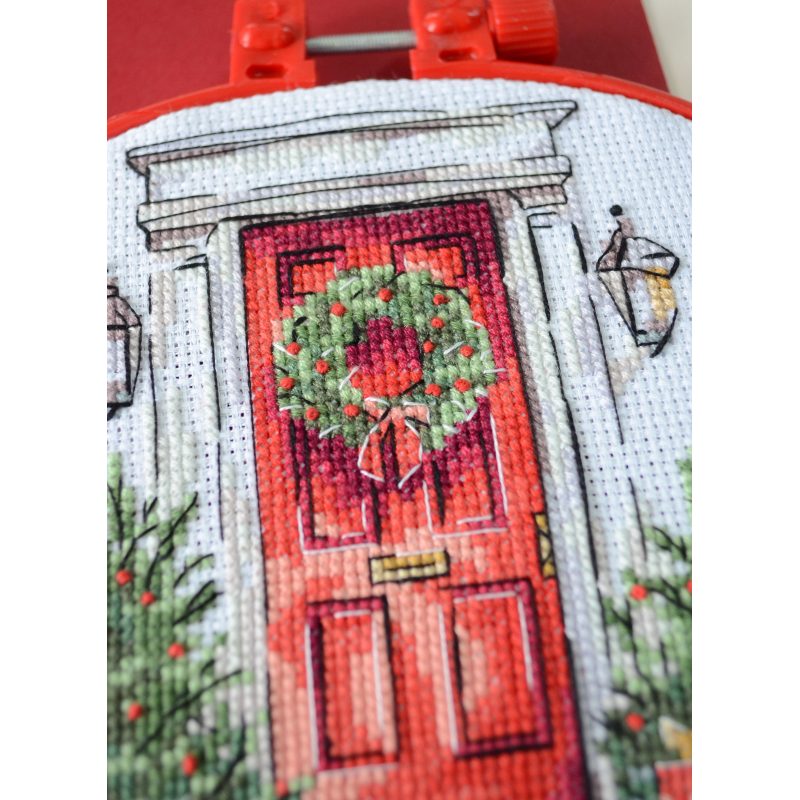 Cross Stitch Kit "Festive welcome"