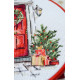 Cross Stitch Kit "Festive welcome"