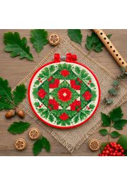 Cross Stitch Kit "Traditional motif"