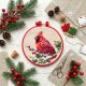 Cross Stitch Kit "Winter Cardinal"