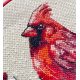Cross Stitch Kit "Winter Cardinal"