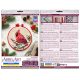 Cross Stitch Kit "Winter Cardinal"