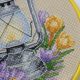 Cross Stitch Kit "Spring saffron"