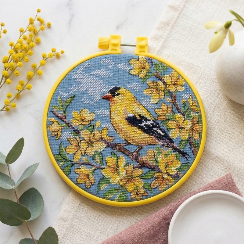Cross Stitch Kit "Sunny guest"