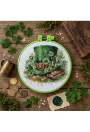 Cross Stitch Kit "Leprechaun’s Hat"
