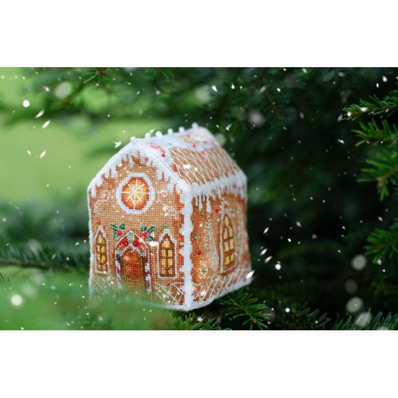 3D Cross Stitch Ornament Kit "Sweet Holiday"