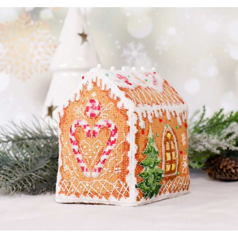 3D Cross Stitch Ornament Kit "Sweet Holiday"