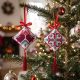 3D Cross Stitch Ornament Kit "Holiday bells"
