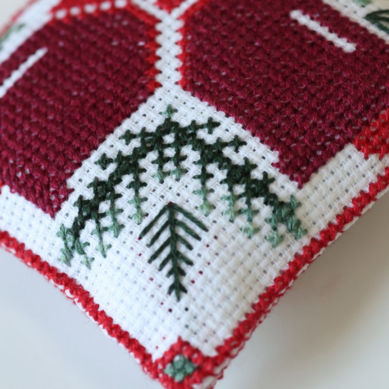 3D Cross Stitch Ornament Kit "Holiday bells"