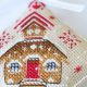 3D Cross Stitch Ornament Kit "Christmas Treat"