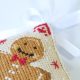 3D Cross Stitch Ornament Kit "Christmas Treat"