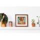 Mini Bead Embroidery Kit on Art Canvas "Аutumn aroma"