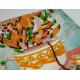 Mini Bead Embroidery Kit on Art Canvas "Аutumn aroma"