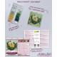 Mini Bead Embroidery Kit on Art Canvas "Favorite dandelion"