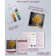 Mini Bead Embroidery Kit on Art Canvas "Homely sunflowers"