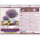 Midi Bead Embroidery Kit on Art Canvas "Lavander`s aroma"
