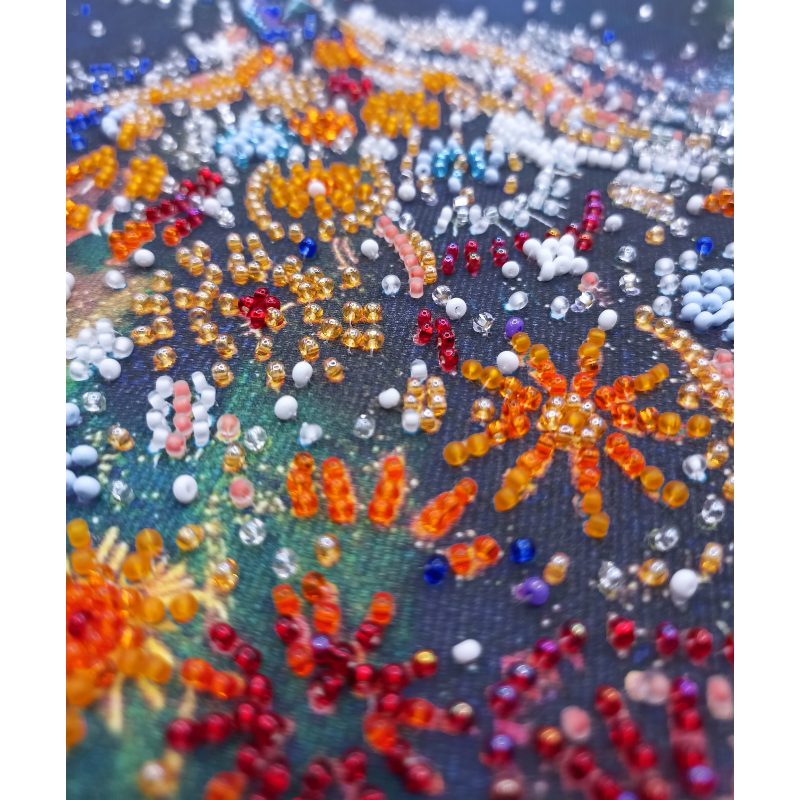 Midi Bead Embroidery Kit on Art Canvas "The Little Prince"