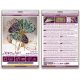 Midi Bead Embroidery Kit on Art Canvas "Emerald leaves"