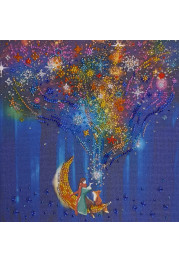 Midi Bead Embroidery Kit on Art Canvas "Dreamer"
