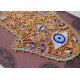 Midi Bead Embroidery Kit on Art Canvas "Golden Hamsa"