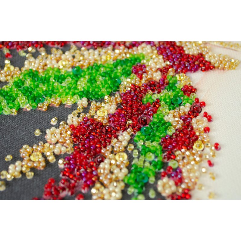 Midi Bead Embroidery Kit on Art Canvas "Color dance"