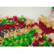 Midi Bead Embroidery Kit on Art Canvas "Color dance"