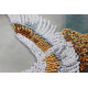 Midi Bead Embroidery Kit on Art Canvas "Coming back home"