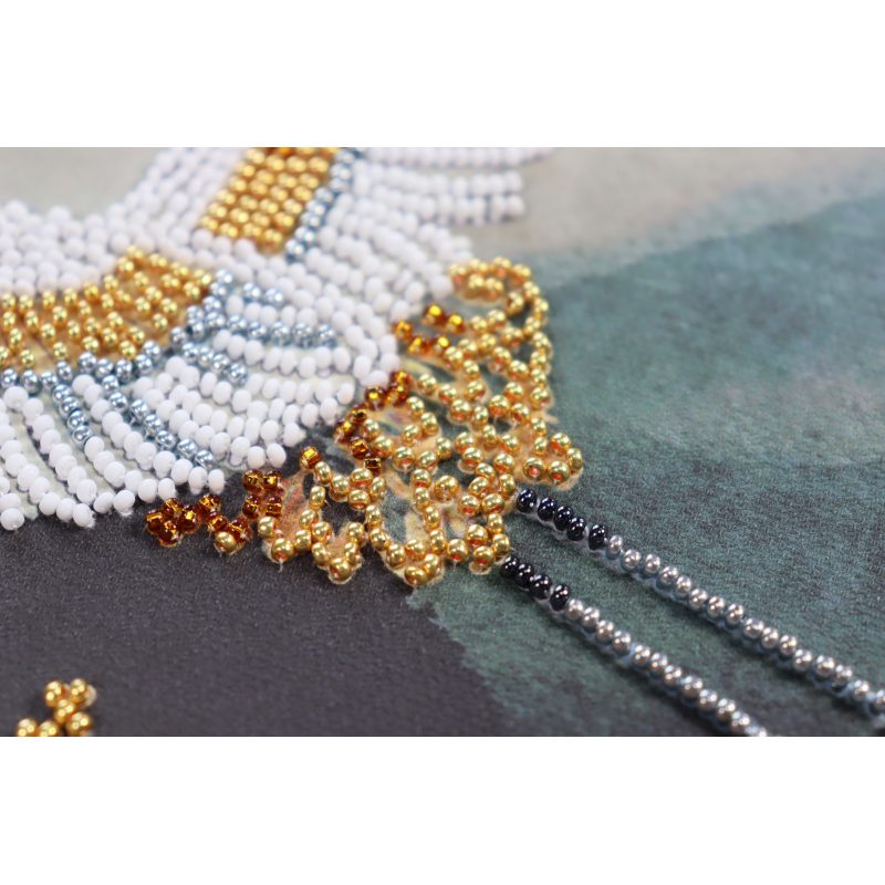 Midi Bead Embroidery Kit on Art Canvas "Coming back home"