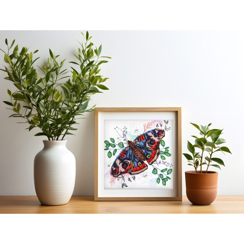 Midi Bead Embroidery Kit on Art Canvas "Color harmony"