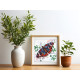 Midi Bead Embroidery Kit on Art Canvas "Color harmony"
