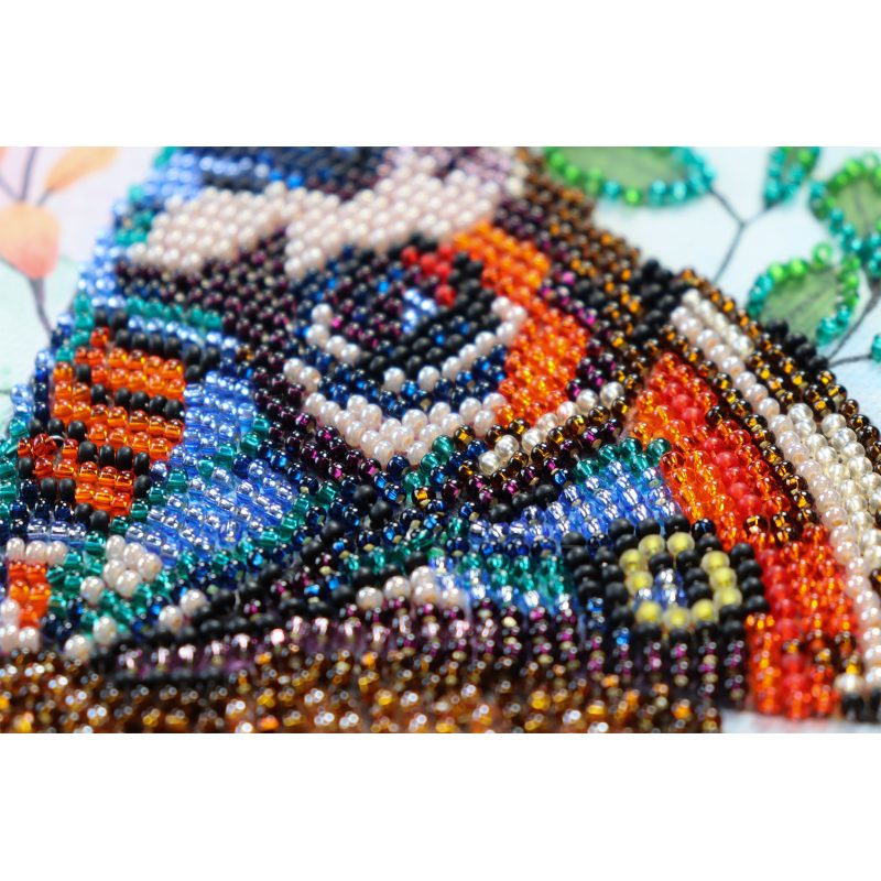 Midi Bead Embroidery Kit on Art Canvas "Color harmony"