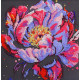 Midi Bead Embroidery Kit on Art Canvas "Time to bloom"