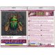 Midi Bead Embroidery Kit on Art Canvas "Emerald beetle"