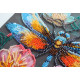 Midi Bead Embroidery Kit on Art Canvas "Flickering wings"
