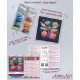 Midi Bead Embroidery Kit on Art Canvas "Flickering wings"