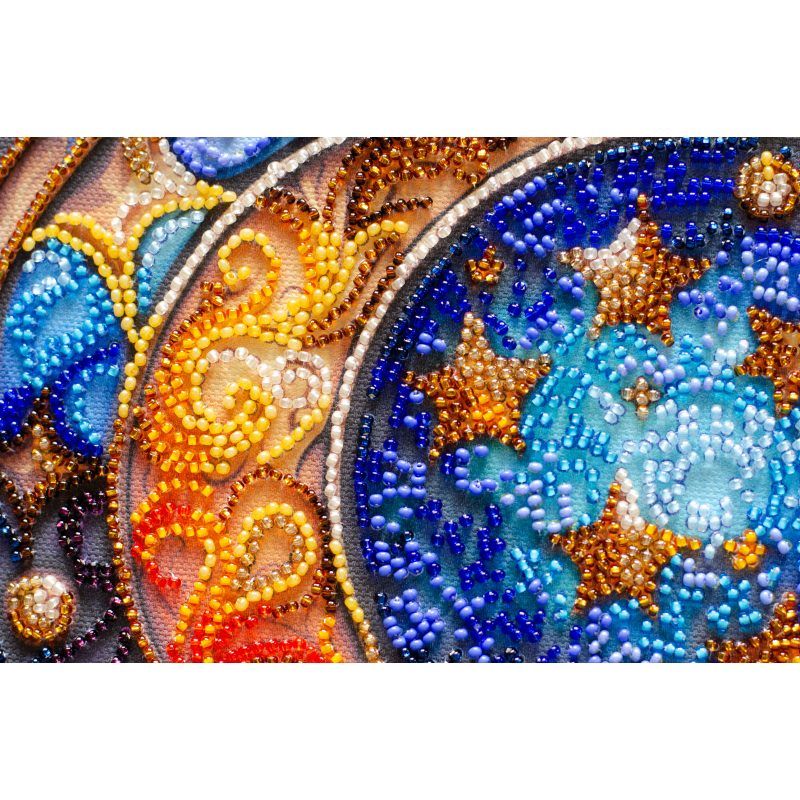 Midi Bead Embroidery Kit on Art Canvas "Magical dreams"