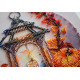 Midi Bead Embroidery Kit on Art Canvas "Autumn light"