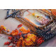 Midi Bead Embroidery Kit on Art Canvas "Autumn light"